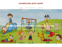 Tablet Screenshot of counselingwithheart.com